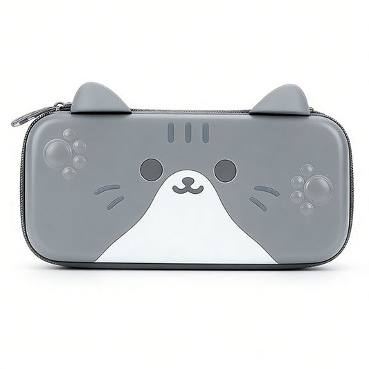 GeekShare 캣 이어 슬림 Nintendo Switch 2 보관 가방 (그레이)