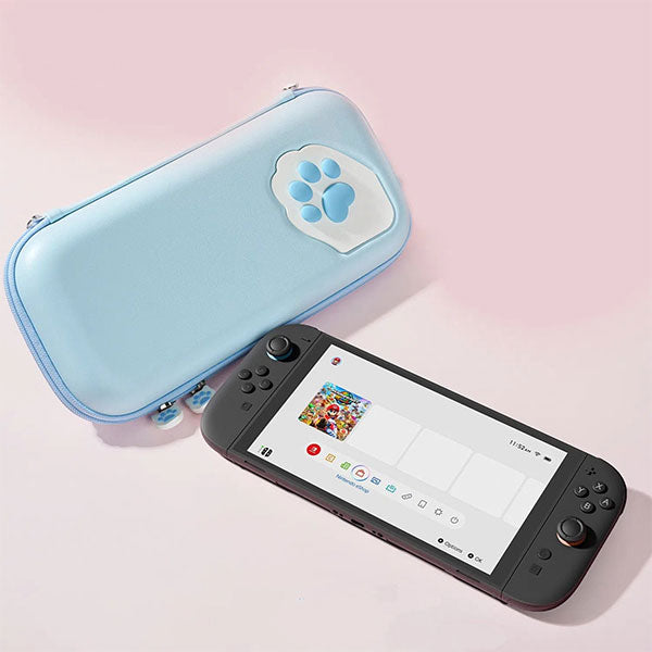 Чехол GeekShare Cat Paw CP для Nintendo Switch 2 (синий)