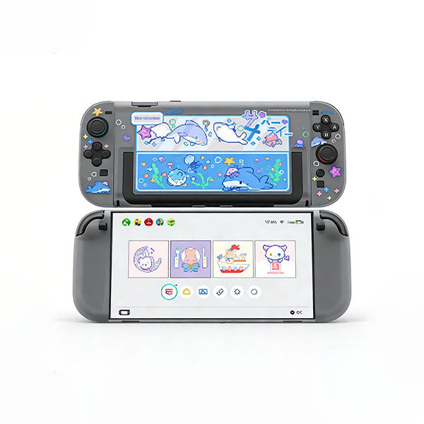 Защитный чехол GeekShare Shark Party с разделённой полой конструкцией для Nintendo Switch 2