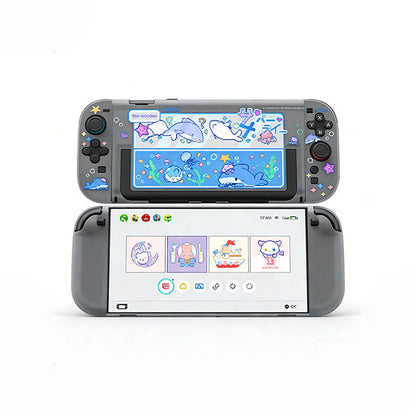 Защитный чехол GeekShare Shark Party с разделённой полой конструкцией для Nintendo Switch 2