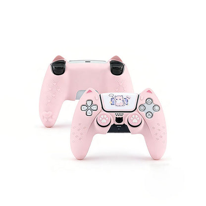 GeekShare Pink Cat Paw – Улучшенная версия силиконовых накладок на контроллер для PS5